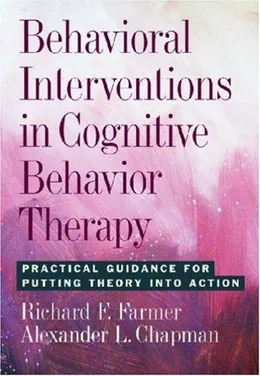 Cover of Behavioral Interventions in Cognitive Behavior Therapy